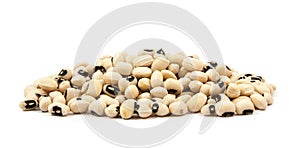 Black eyed peas beans isolated