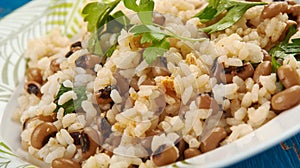 Black Eyed Peas and Rice