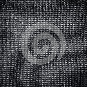 Black fabric texture background