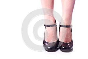 Black female shoes