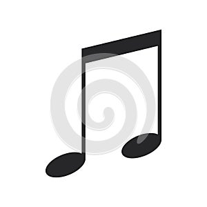 Black filled crotchet vector icon isolated on transparent background.