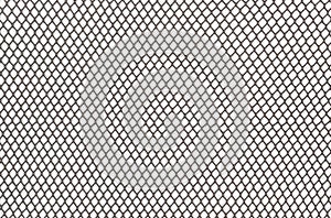 Black Fishnet Nylon Mesh Fabric Background