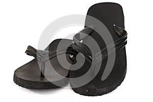 Black flip flop