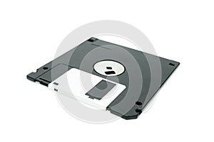 Black floppy disc