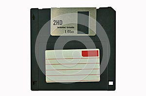 Black floppy disk