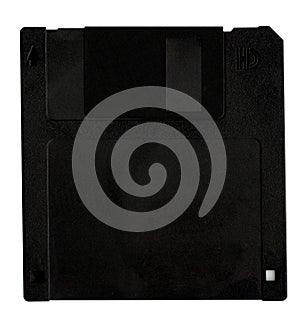Black floppy disk
