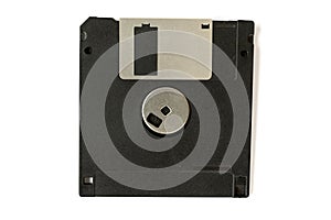 Black floppy disk