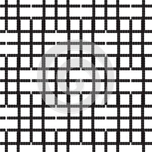 Black fluffy grid line pattern background