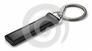 The black fob came in a realistic modern style with a metal ring. It is ideal for your home, your car, or your office