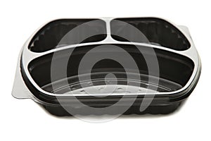 Black food container