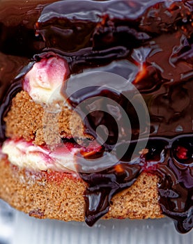 Black forest cake - Schwarzwalder Kirschtorte cake
