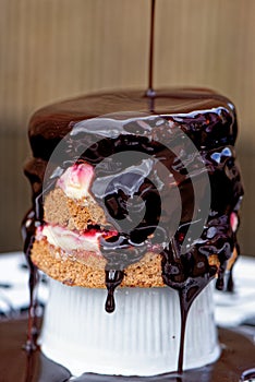 Black forest cake - Schwarzwalder Kirschtorte cake