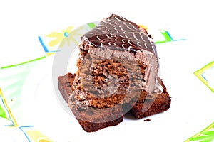 Black forest cake slice