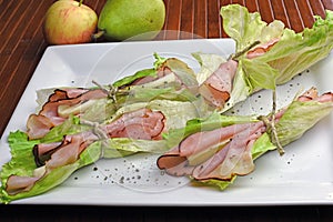 Black Forest Ham Wraps