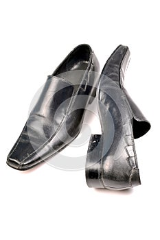 Black formal shoes