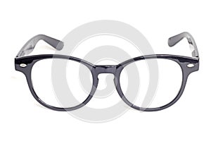 Black frame eye glass