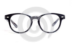 Black frame eye glass