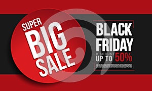 Black friday banner ads template