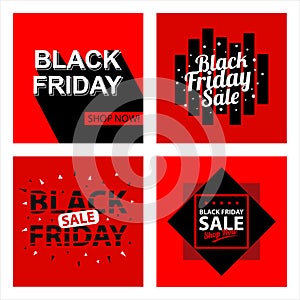 Black friday card sets