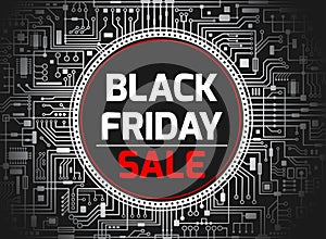 Black friday chipset background