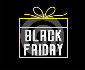 Black Friday Design Vector day 29 November Holiday photo