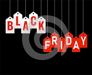 Black Friday Design Vector day 29 November Holiday marketing abstract photo