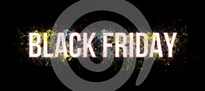 Black Friday Discount illustration in very high resolution