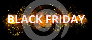 Black Friday Discount illustration in very high resolution