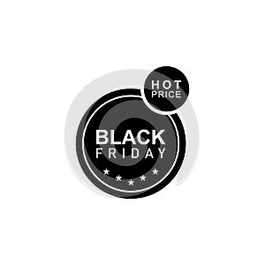 Black Friday poster stiker