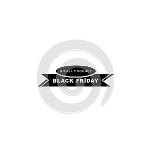 Black Friday poster stiker