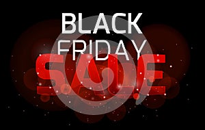 Black friday sale background bright sparkles a