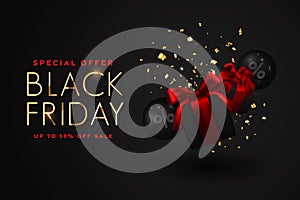 Black Friday sale background design