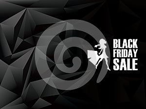 Black friday sale background. Holiday sales