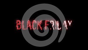 Black Friday Sale badge with handmade lettering, calligraphy and light background for logo, banners, labels, prints, posters, web,
