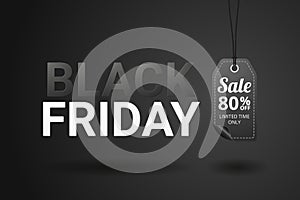 Black friday sale banner.