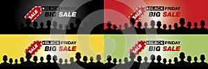 Black friday sale banner.