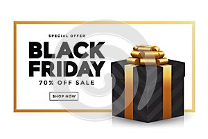 Black Friday sale banner 2 photo