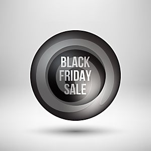 Black Friday Sale Bubble Badge