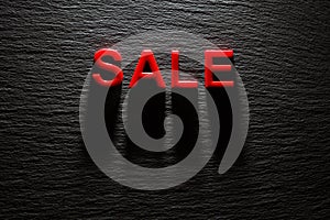 Black Friday Sale on dark background