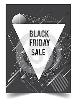 Black Friday Sale Design Template with Modern and Simple Design, November Late Discount Offer. Can used for Design of Advertising