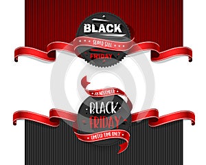 Black Friday Sale Flyers set For Business. Vector illustration