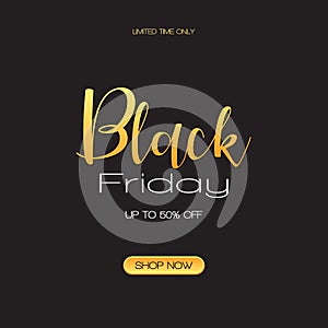 Black Friday sale inscription design template.  Black Friday Super Sale offer. Discount offer presentation. Creative concept for s