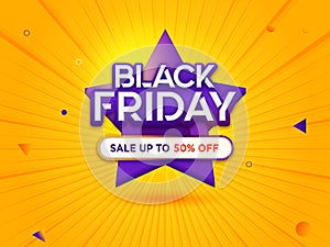 Black Friday Sale with Modern Background