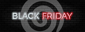 Black Friday Sale Neon Frame
