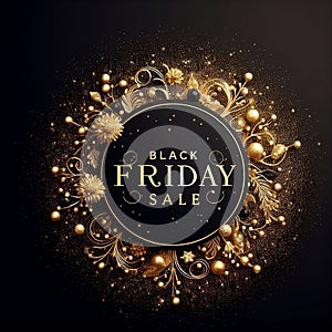 Black Friday Sale seasonal and e-commerce in a modern style.