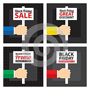 Black friday sale signage