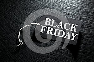 Black Friday Sale tag background