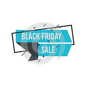 Black Friday sale and tag shape design. Special offer, best price, big sale, mega sale, discount banner. Template for your poster
