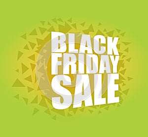 Black Friday sale vector illustration