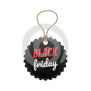 Black Friday sales. Black friday design, sale, discount, advertising, marketing price tag, sale, discount, advertising